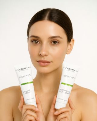 ✨ Darujte péči pro klidnou a zdravou pleť! Tahle luxusní sada z řady BioPhyto CHRISTINA je ideální při citlivosti,...
